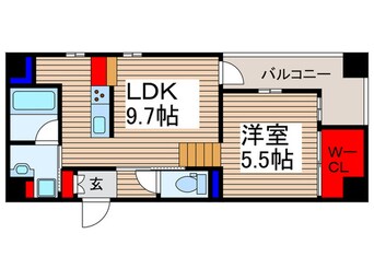 間取図 オストハイム