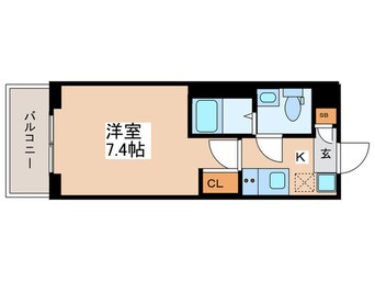 間取図 アルファコート四ツ木