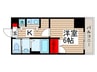 Rire luchi 1Kの間取り