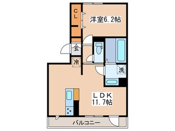 間取図 オリーブ