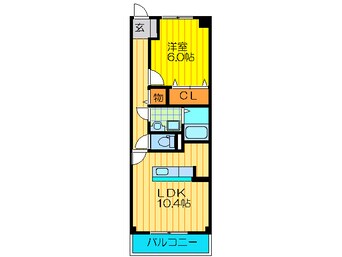 間取図 ヴェルセゾン公園前