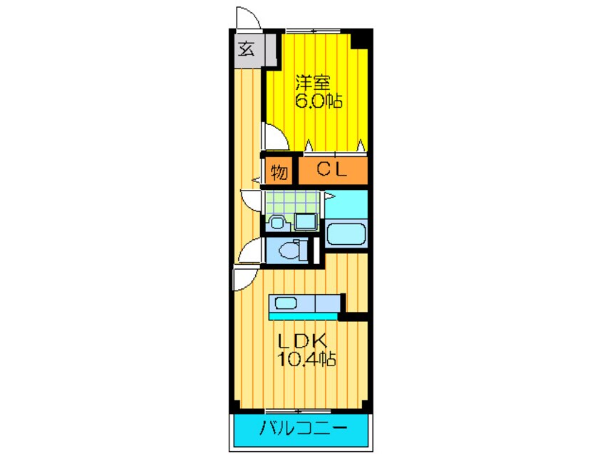 間取図 ヴェルセゾン公園前