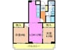 SHOUWA RESIDENCE 2LDKの間取り