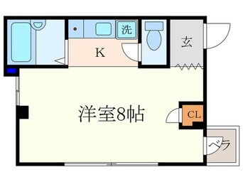 間取図 リバティ室町