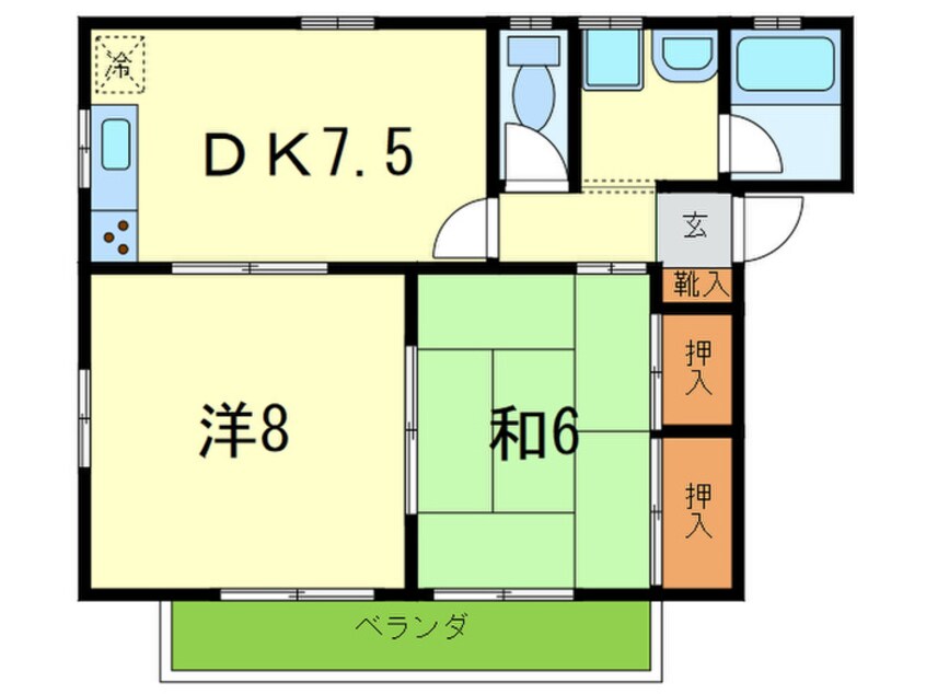 間取図 パルフェ
