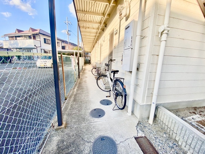 駐輪場 クレール白井