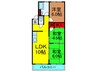 ヴィラ香里 3LDKの間取り