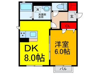 間取図 セイカハイムⅡ