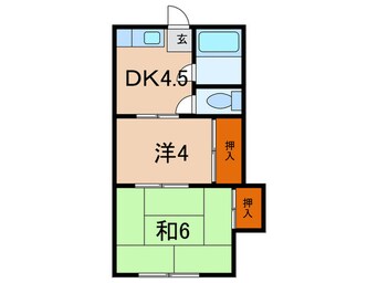 間取図 中山ハイツ