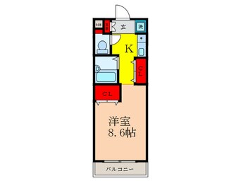 間取図 グランベル昭和