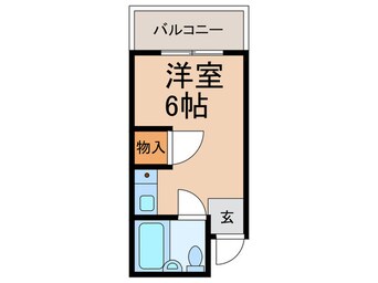 間取図 メゾン駒川