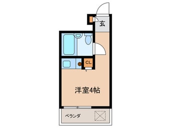 間取図 メゾン駒川