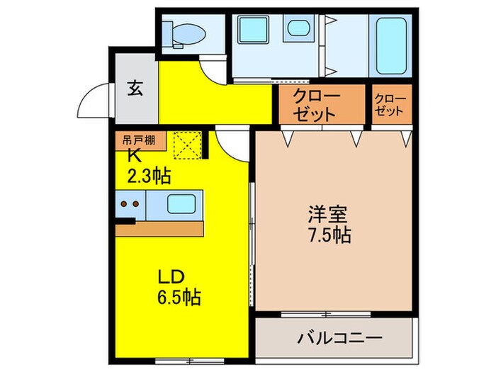 間取り図 フジパレス東羽倉崎町