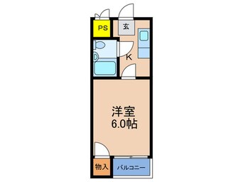 間取図 水上ハイム