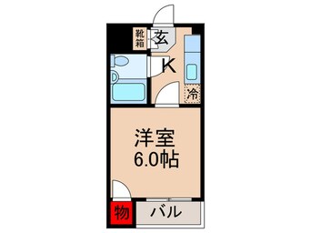 間取図 水上ハイム