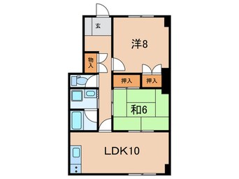 間取図 シャルム加古川