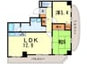 グランテール岡本 2LDKの間取り