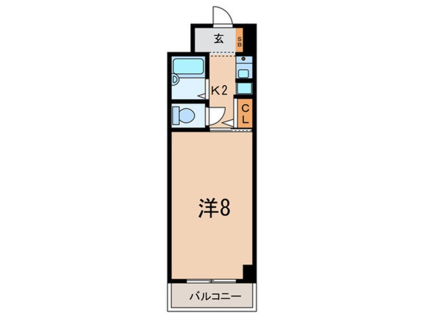 間取図 レジデンス米倉