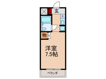 間取図 リバーサイド須山