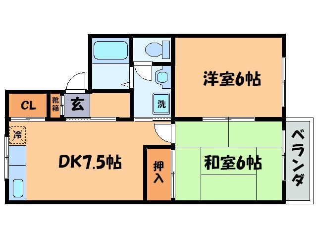 間取り図 レイクハイム瀬田