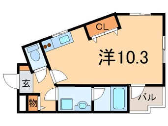 間取図 ルミエ月見山