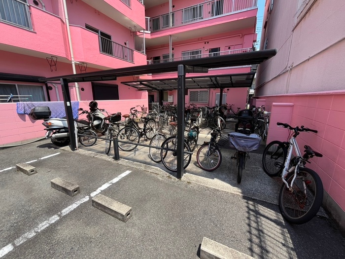 駐輪場 エルロード住吉6号館