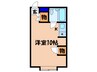 山川マンション 1Rの間取り