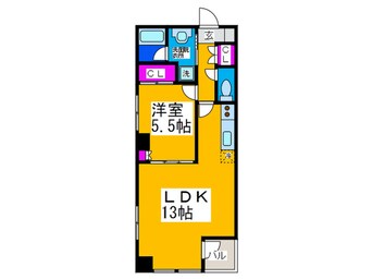 間取図 Ｆｉｎｅ中百舌鳥