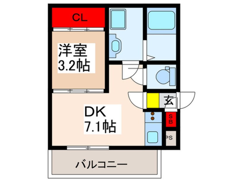 間取図 ＮＣドマーニ