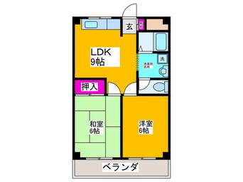 間取図 エンゼルハイム