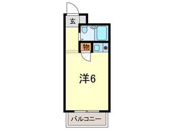 間取図 サニ－ウエスト