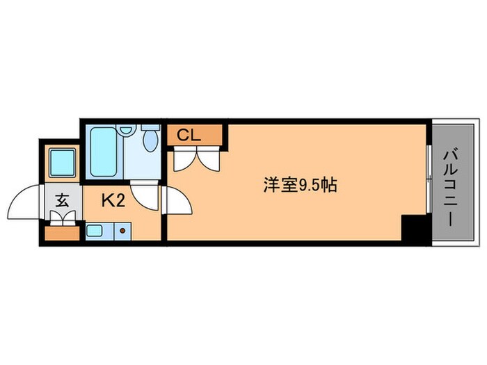 間取り図 レイクシティ上笠