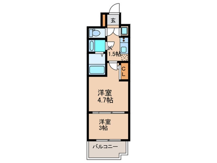 間取り図 セレニテ東梅田アリエ