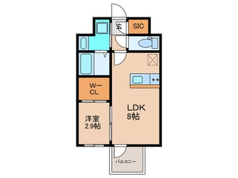 間取図 セレニテ東梅田アリエ