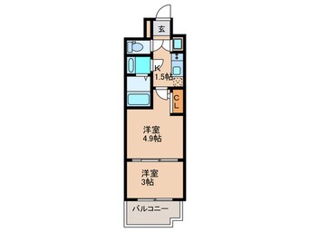間取図 セレニテ東梅田アリエ
