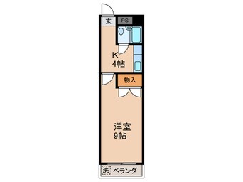 間取図 サンリット水谷