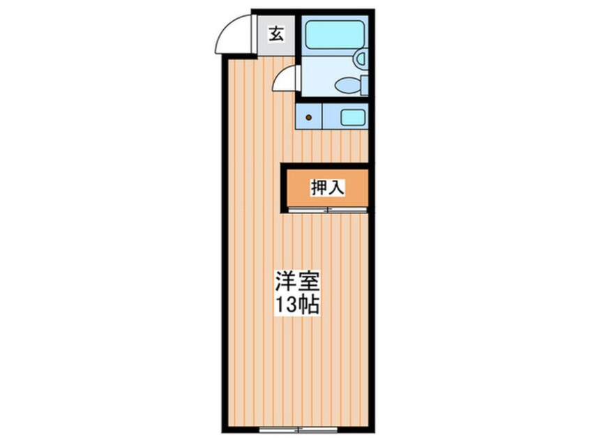 間取図 サンプラザ新橋