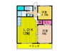 サンロイヤル大宮 2LDKの間取り