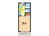 リバティ－壱番館 1Kの間取り
