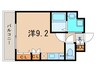アールワイ西宮 1Rの間取り