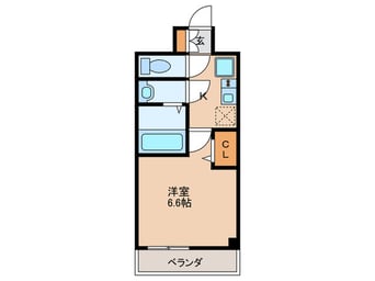 間取図 アドバンス北大阪ロワン(402)