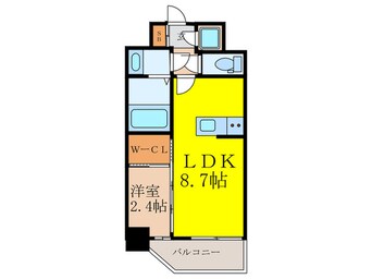 間取図 ｾﾚﾆﾃ新大阪ｸﾞﾗﾝﾃﾞ ﾐﾘｭｰ