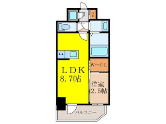 間取図 ｾﾚﾆﾃ新大阪ｸﾞﾗﾝﾃﾞ ﾐﾘｭｰ