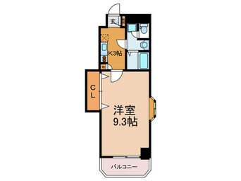 間取図 エクセラン谷町