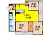 仮)栄蔵弐号館 3LDKの間取り