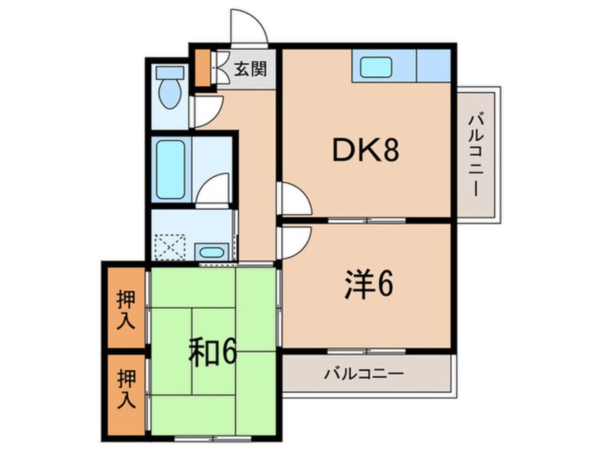 間取図 エボニーグローブ