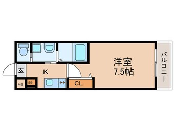 間取図 リアコート枚方御殿山町SOUTH
