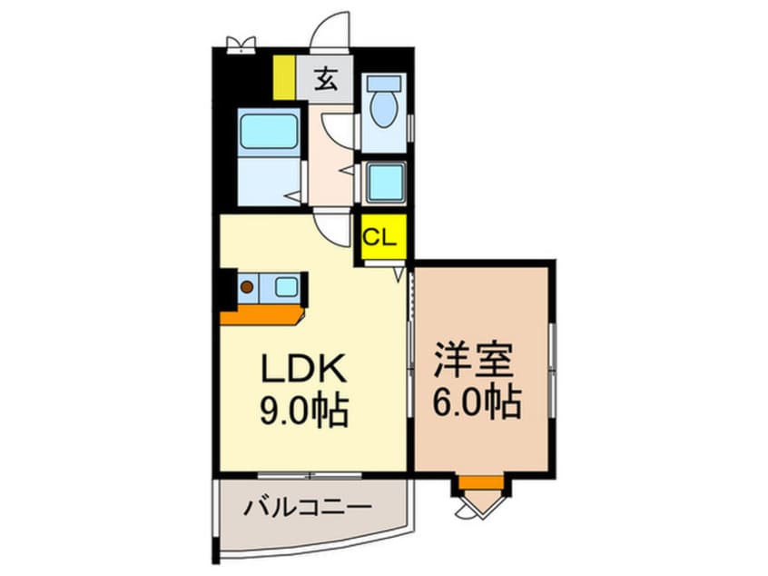 間取図 リーガルエクセレント