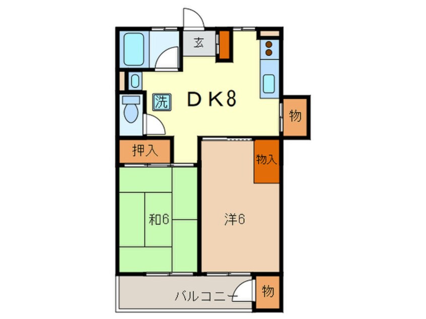 間取図 別所伊藤ビル