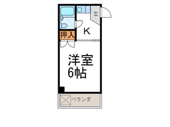 間取図 クレハウス セゾン